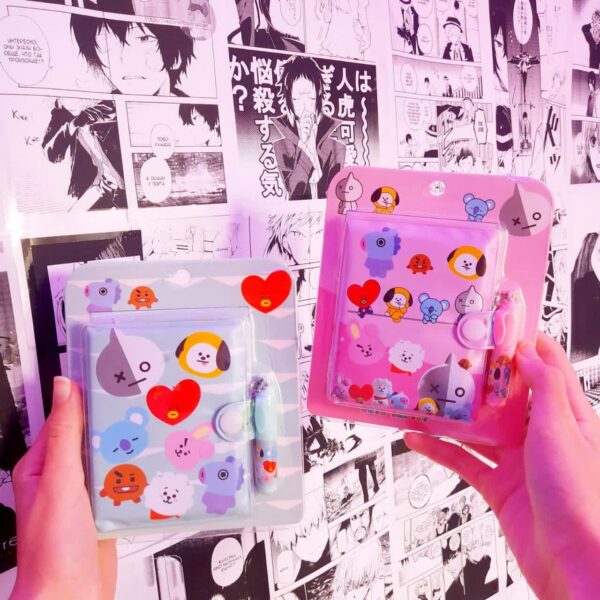 دفترچه خودکار دار کیپاپ گروه بی تی اس bt21