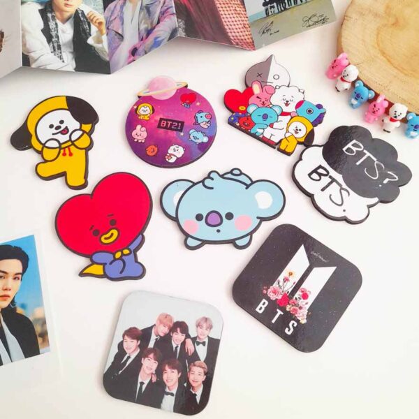 آینه طرح کیپاپ گروه بی تی اس bt21