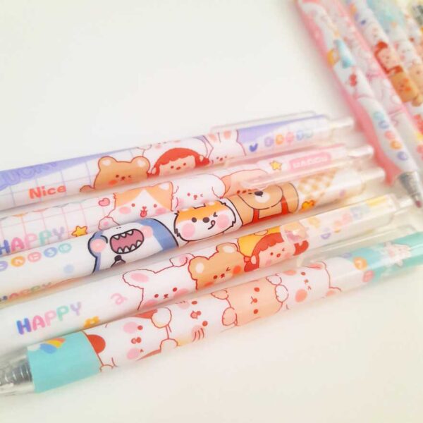 روان نویس فشاری طرح حیوانات