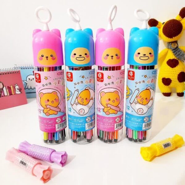 ماژیک ۱۲ رنگ خرسی