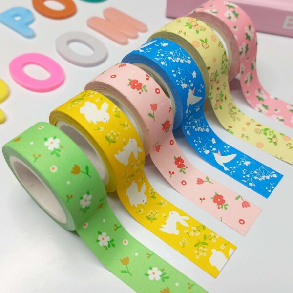 چسب واشی فانتزی طرح طبیعت